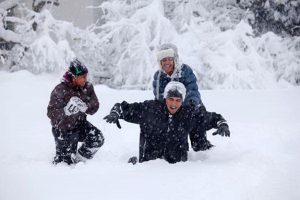 Az elmaradt hóvihar-tudósítás Washingtonból: 3 Hó-bama a hófútta Fehér Hózban