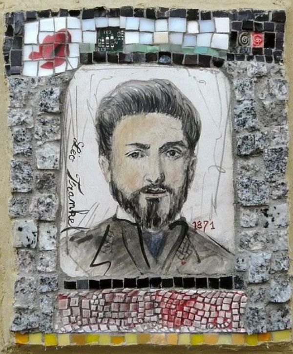 A budai születésű Frankel Leó egyik párizsi emlékműve