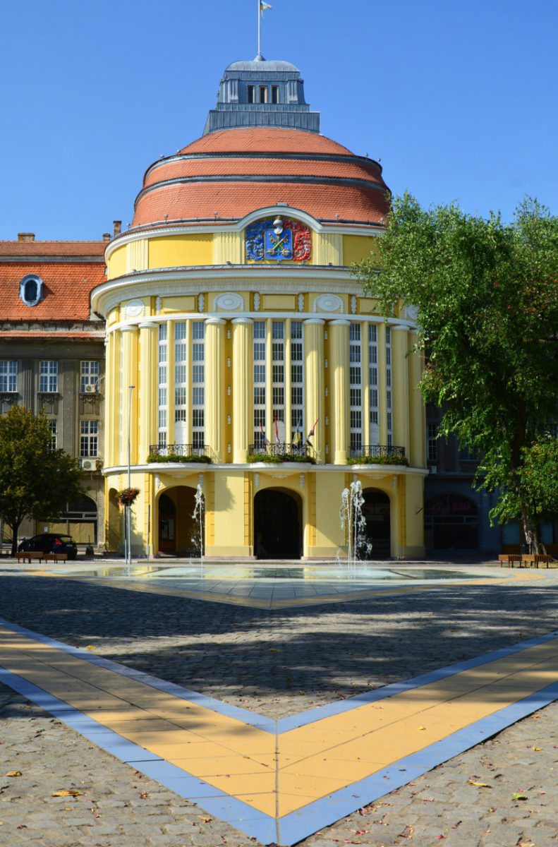 A zentai városháza (Fotó: SZMSZ)