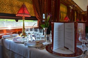 Az Orient Expressz ebédlője (Fotó: Szabad Magyar Szó)