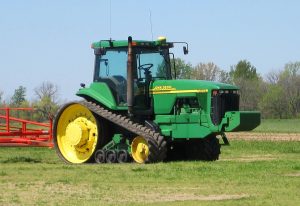 A John Deere mezőgazdasági munkagépeit mindenki felismeri (Fotó: Wikipédia)