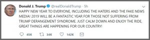 Trump 2019-es Twitter-nyitánya